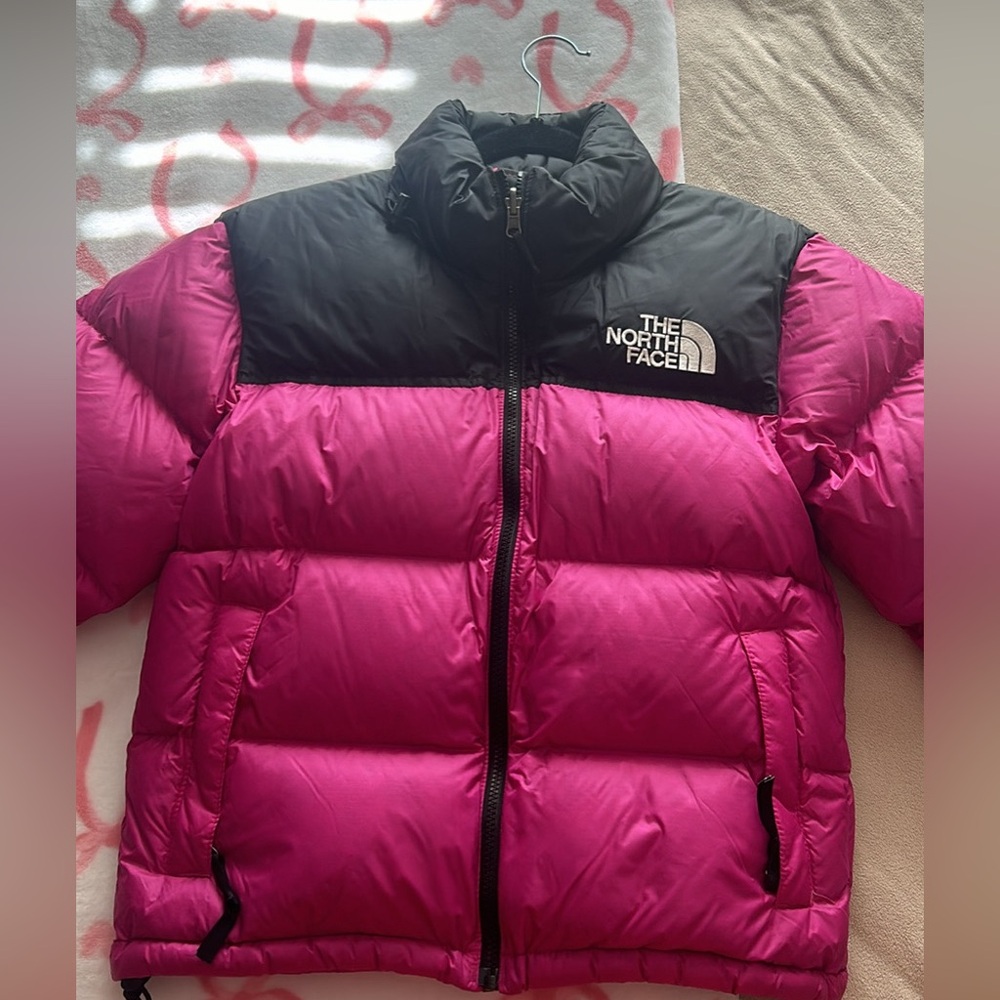 The North Face 1996 Retro Nuptse Hot Pink Puffer